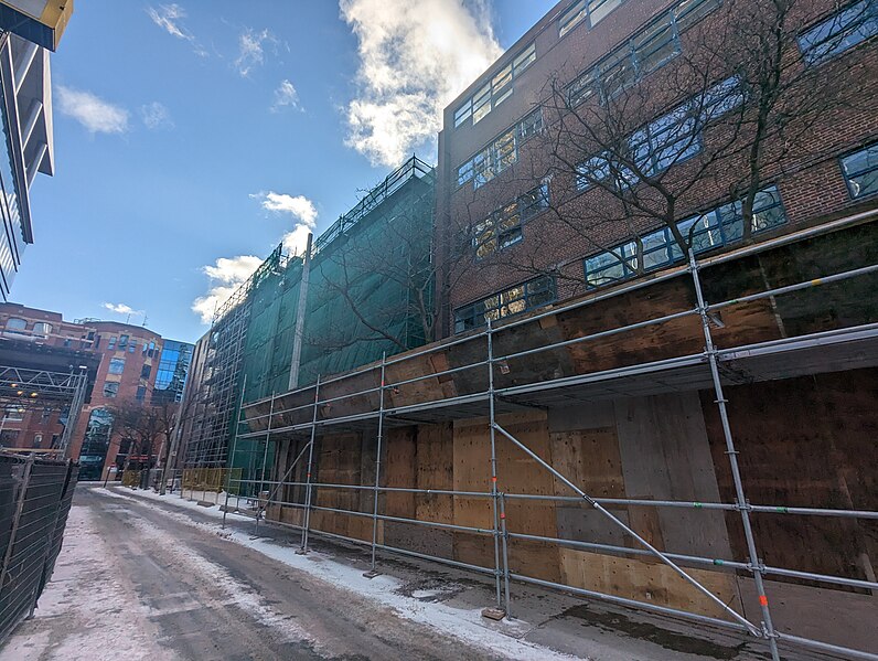 File:Ontario street view of Construction bounded by King, Princess, Adelaide and Ontario, 2022 12 25 (52585516602).jpg