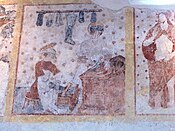 Fresken in der Kirche Saint-Pierre
