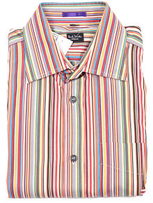 Paul Smith shirt showing the company's signature striped pattern Paul Smith striped shirt.jpg