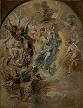 Peter Paul Rubens - Jomfruen som kvinden for apokalypsen - 85.PB.146 - J. Paul Getty Museum.jpg