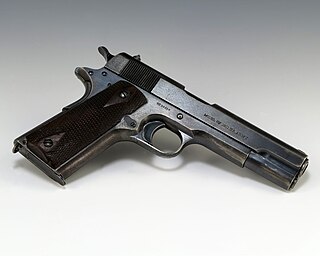 
A pistol is a type of handgun, the most common types of which today are the semi-automatic pistol and the derringer. The English word was introduced in ca. 1570 from the Middle French pistolet, when early handguns were produced in Europe. Single-shot pistols are now less common and used primarily for hunting, while fully automatic pistols are rare due to strict laws and regulations governing their manufacture and sale.
