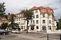 Dresden. Bäckerei am Polandplatz.