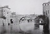 Мост Честио в 1880-х годах