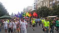 Průvod Prague Pride 2016 na Václavském náměstí