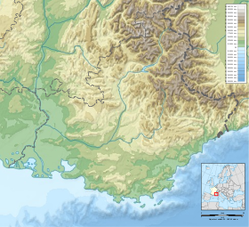Camarga ubicada en Provenza-Alpes-Costa Azul