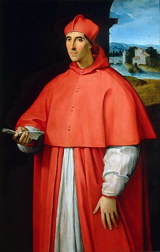 <i>Portrait of Cardinal Alessandro Farnese</i> Painting by Raphael