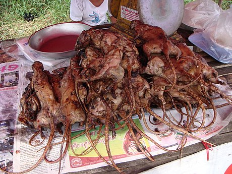 Rat meat, Thailand