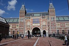 The Rijksmuseum is one of the most visited museums in the Netherlands Rijksmuseum, Amsterdam (8663430664).jpg