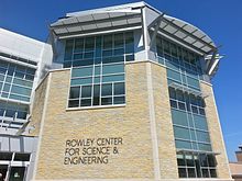 The Rowley Center for Science and Engineering, at the Middletown Campus of SUNY Orange. Rowley Center for Science and Engineering.jpg