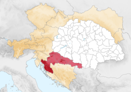 Regno di Croazia e Slavonia - Localizzazione