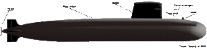 a Saphir-class submarine