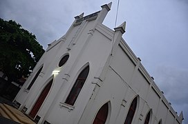 Église évangélique de l'Assemblée de Dieu à São Tomé.