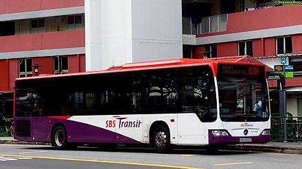 SBS Transit bus