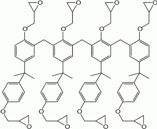 <span class="mw-page-title-main">SU-8 photoresist</span> Epoxy-based polymer