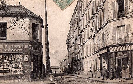 Saint Denis.Rue Langlier Renaud