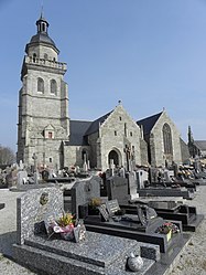 The church of Saint-Gilles, in Saint-Gilles-Pligeaux