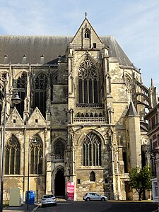 Façade du croisillon sud du petit transept