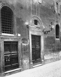 San Salvatore in Thermis Fotografi från år 1895 av Romualdo Moscioni.