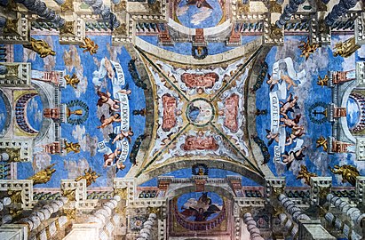 La Jérusalem céleste : plafond du XVIIe siècle