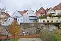 Scharding Ludwig Pfliegl Gasse 19 Ruckseite Stadtmauer.JPG