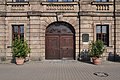 Deutsch: Portal des Erlanger Schlosses. This is a picture of the Bavarian Baudenkmal (cultural heritage monument) with the ID D-5-62-000-600 (Wikidata)