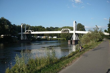 Schwimmbrücke Holtey