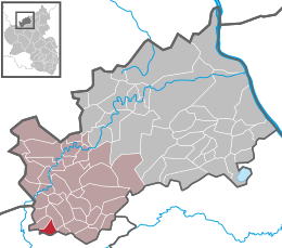 Senscheid - Carte