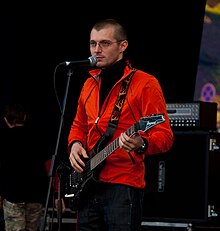 Sergey Grigorovich singing on Stalker Fest 2009.jpg