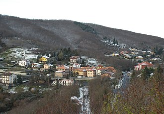 The pass at Serra Riccò