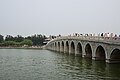 * Nomination: The Seventeen Arch Bridge located in the Summer Palace in Beijing --深鸣 04:09, 13 July 2024 (UTC) * Review Tiltet cw. Not very sharp. --ArildV 06:40, 13 July 2024 (UTC)