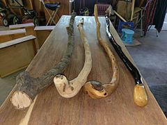 Shillelaghs in various stages of completion.jpg