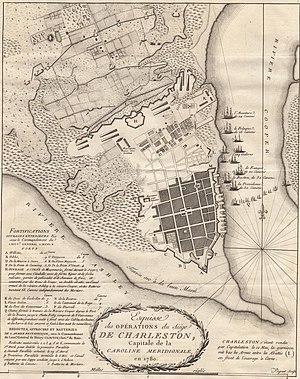 Siege of Charleston map 1780 Siege of Charleston (1780).jpg