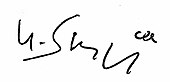 signature de Gustave Singier