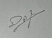 signature de Jean Forestier