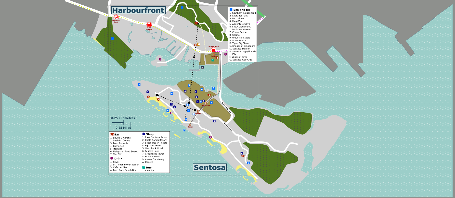 File Singapore Harbourfront And Sentosa Map 01 Svg Wikimedia Commons