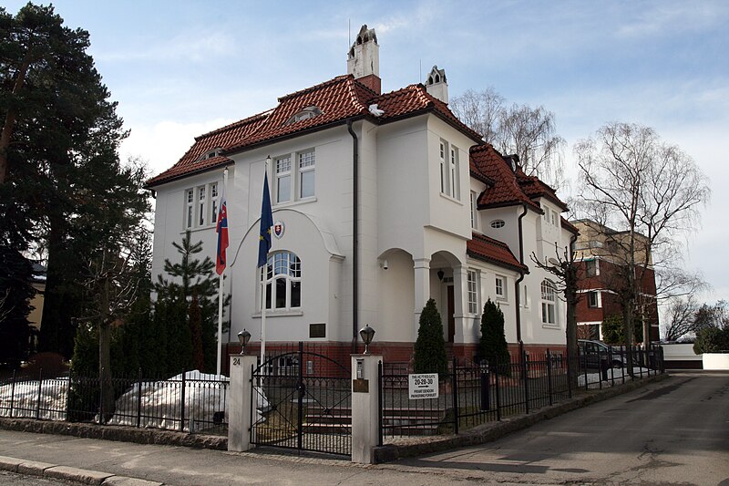 File:Slovakias ambassade Oslo.jpg