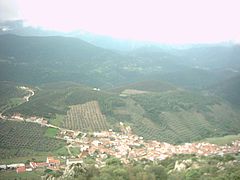 Vista de Solana del Pino desde los Rehoyos