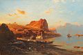 Sonnenuntergang über Cap San Vicente auf Madeira by Eduard Hildebrandt (1849).jpg