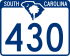 South Carolina 430.svg