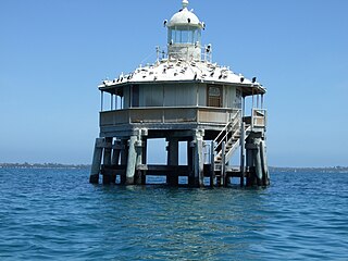 <span class="mw-page-title-main">South Channel Pile Light</span> Lighthouse