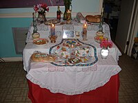 Traditional Saint Joseph's Altar in New Orleans St.Joseph Altar.JPG