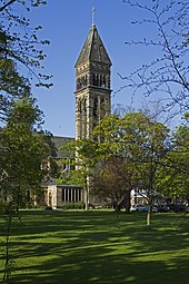 Jesmond has become an affluent area and is popular with students. St. Georges Church Jesmond Newcastle.jpg