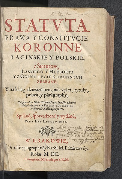 File:Statvta prawa y constitvcie koronne 1600 (90583984).jpg