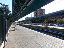 La stazione delle Ferrovie Nord Milano di Palazzolo Milanese