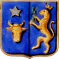 Coat of arms of Mihail Sturdza. After 1834