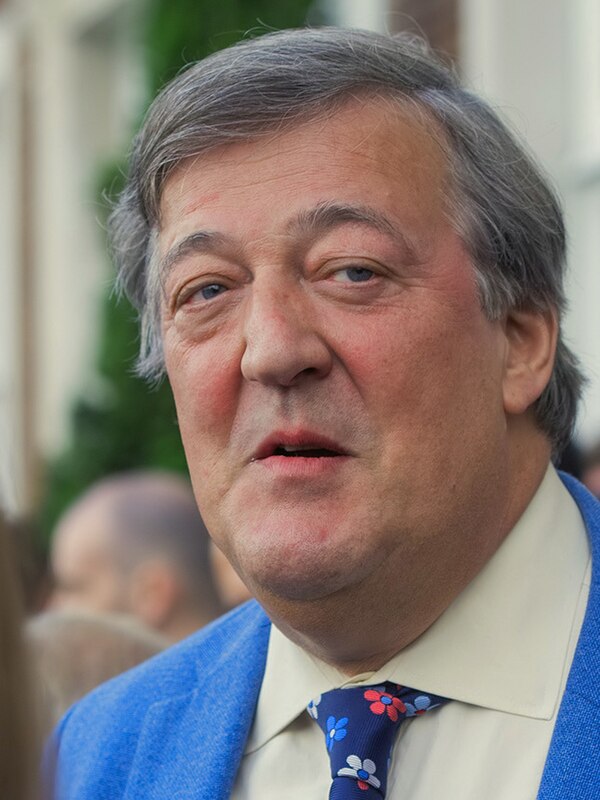 Photo Stephen Fry via Wikidata