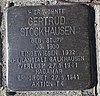 Kompastuskivi Bergisch Gladbach Bärbroich 17 Gertrud Stockhausen