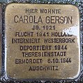 image=File:Stolperstein Geldern Bahnhofstraße 36 Carola Gerson.jpg