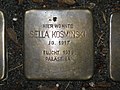 Zökkenőmentes kő Sella Kosminski, 1, Lappenberg 21, Hildesheim, Hildesheim district.jpg