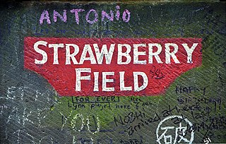 Strawberry Field Site of a former Salvation Army childrens home in Liverpool